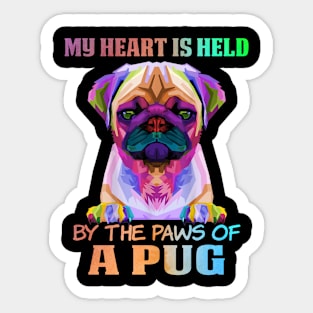 Cute pug Sticker